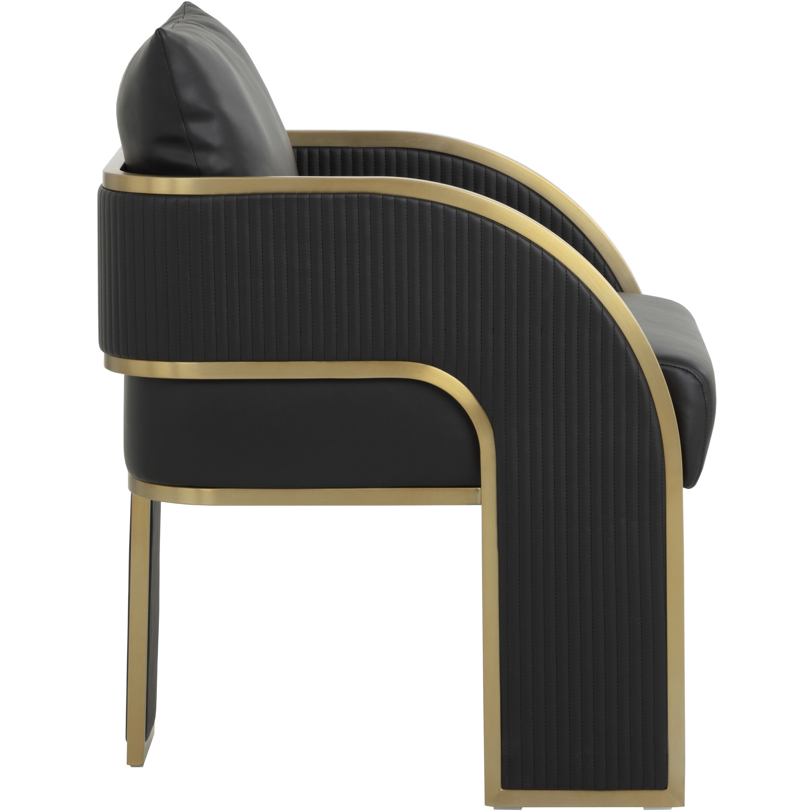 Baz Napa Black Dining Armchair